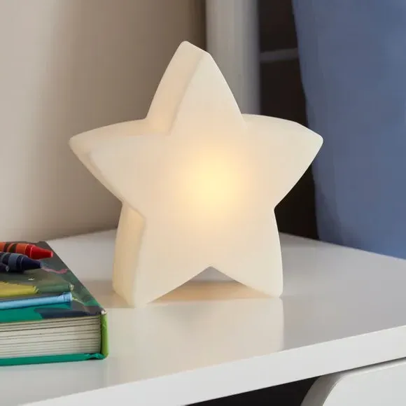 Star Shape Night Light - White product