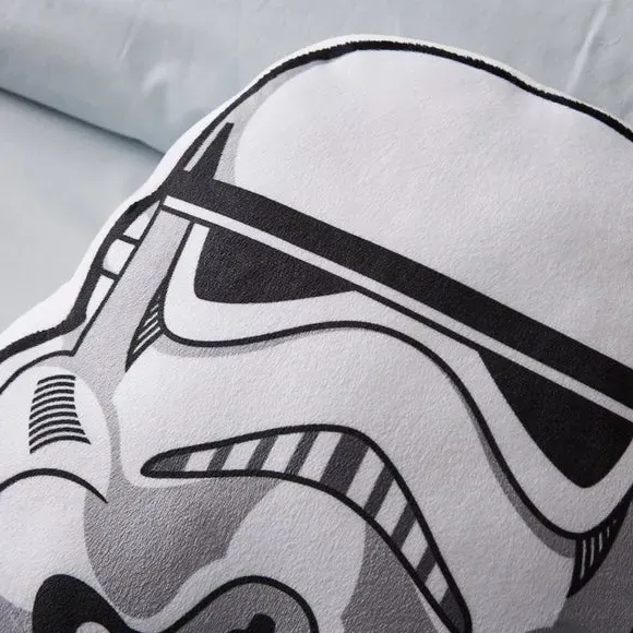 Storm Trooper Cushion - White, Polyester alternate view