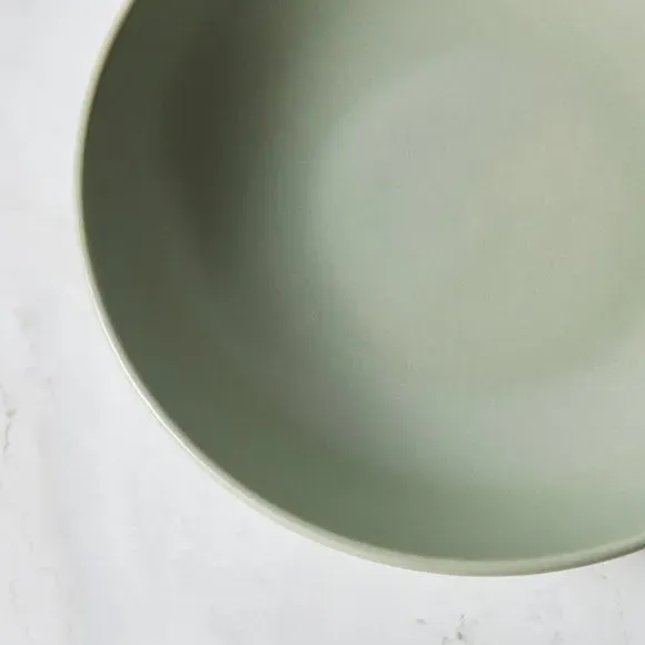 Stoneware Pasta Bowl - Sage alternate view