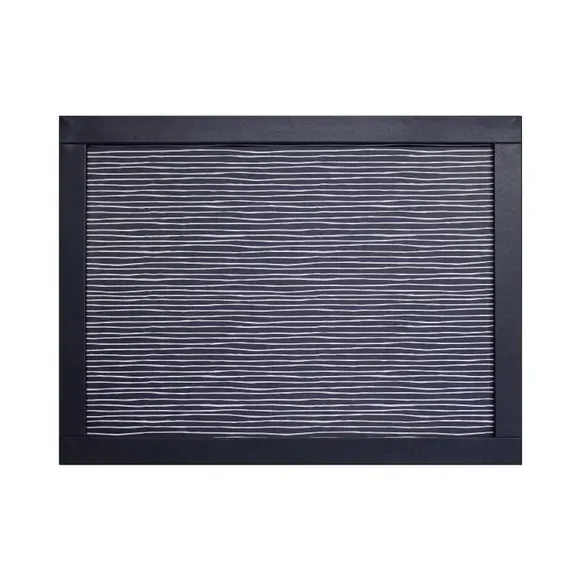 Rectangular Lap Tray - Navy, Striped alternate view