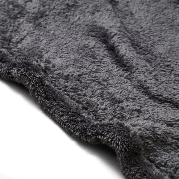 Supersize Throw Blanket - Charcoal Grey alternate view