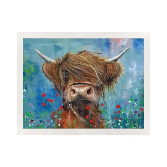 Framed Print Bruce Design - Multicolor alternate view