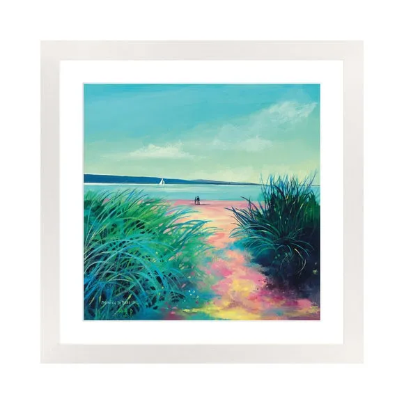 Framed Print Ready to Hang - Multicolor alternate view