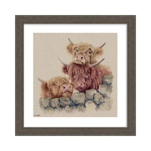Framed Print Neighbourhood Watch - Multicolor alternate view