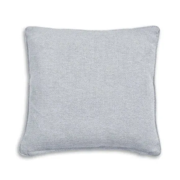 Wynter Cushion - Air, Chenille by Dunelm, image 2