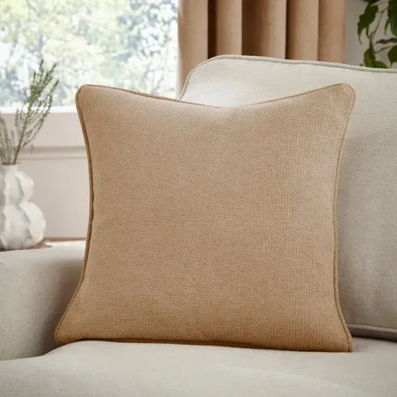 Wynter Cushion - Dark Natural, Chenille