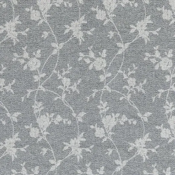 Thermal Roman Blind with Herringbone - Denim alternate view