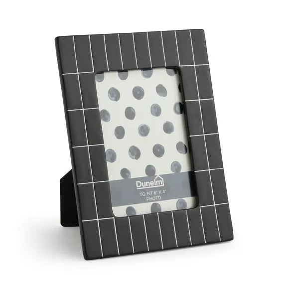Tiled Ceramic Photo Frame - Black alternate view