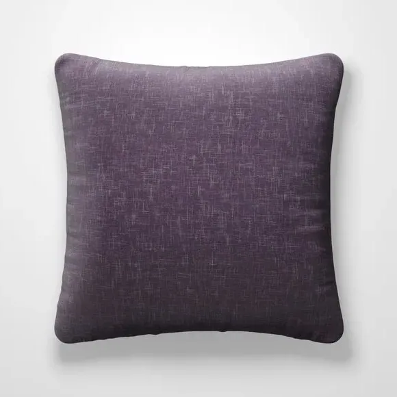 Fire Retardant Cushion Cover - Grape, Textured alternate view