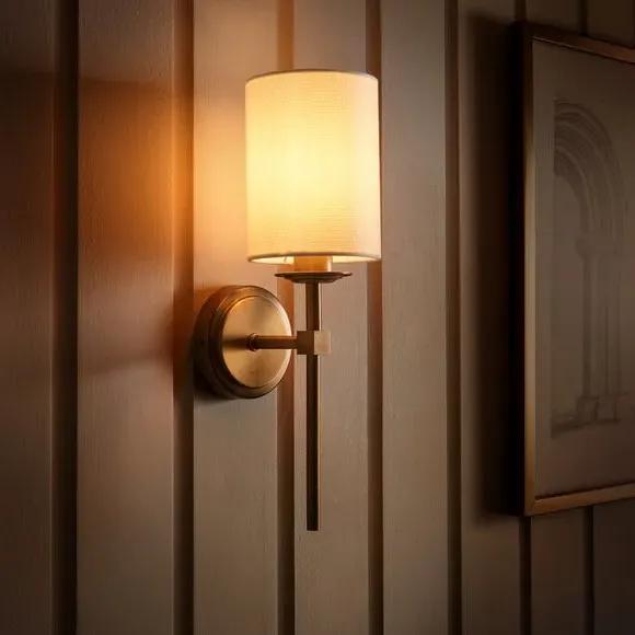 Toulouse Wall Light - Cream, Metal alternate view