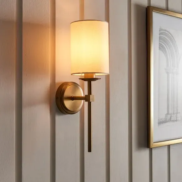 Toulouse Wall Light - Cream, Metal product