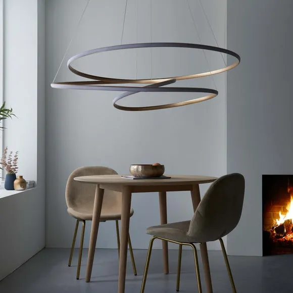 Tristan Large Pendant Light - Gold alternate view