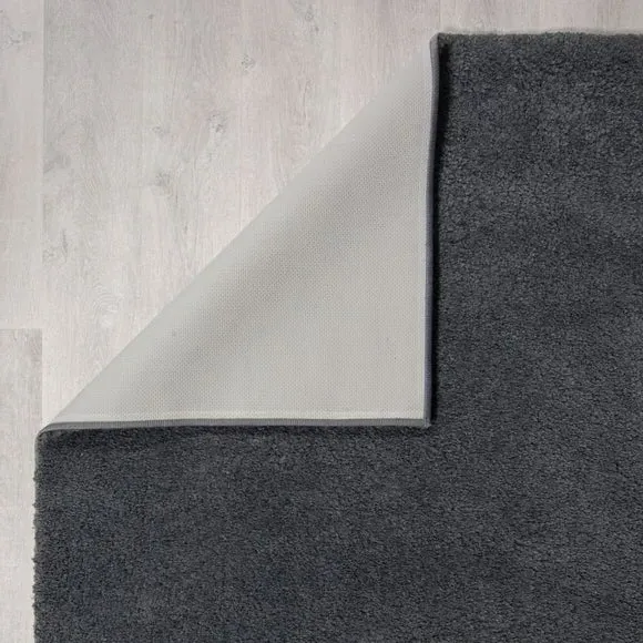 Washable Runner Rug with Anti-Slip - Grey by Dunelm, image 3