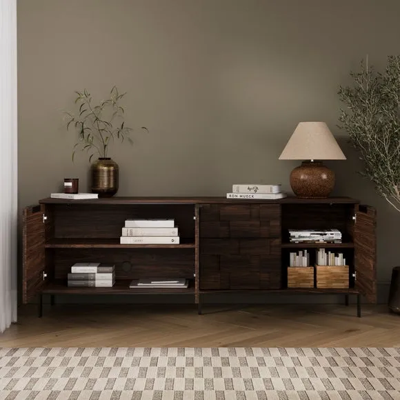 Watson Extra Wide Sideboard - Walnut Wood Effect alternate view