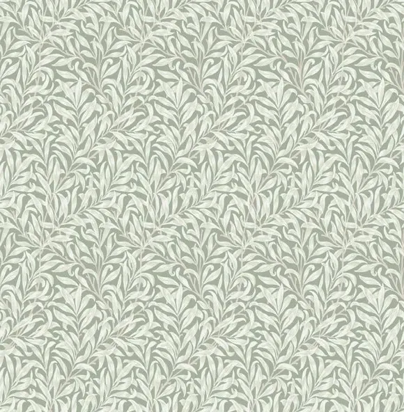 Willow Bough Ditsy Wallpaper - Sage Green alternate view
