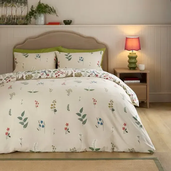 Woodland Wonders Duvet Cover & Pillowcase Set - Brushed Cotton alternate view