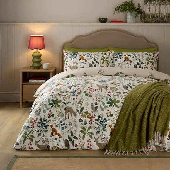 Woodland Wonders Duvet Cover & Pillowcase Set - Brushed Cotton product