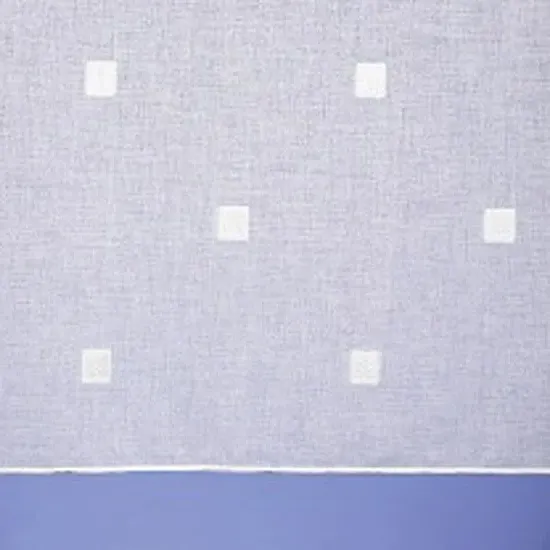 Zen Lace Net Slot Top Curtain Fabric - White alternate view