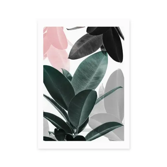 Botanical Wall Print - Green, Archival Paper alternate view