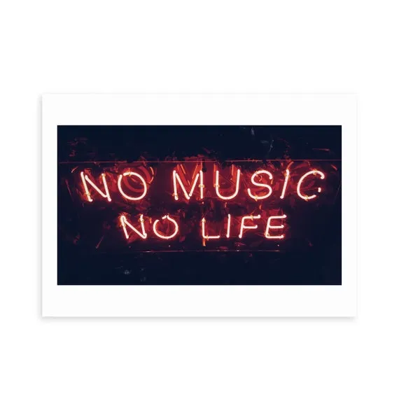 Typography Framed Print - Pink alternate view