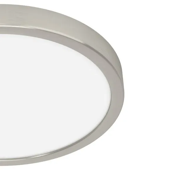 Fueva Flush Ceiling Light - Silver alternate view
