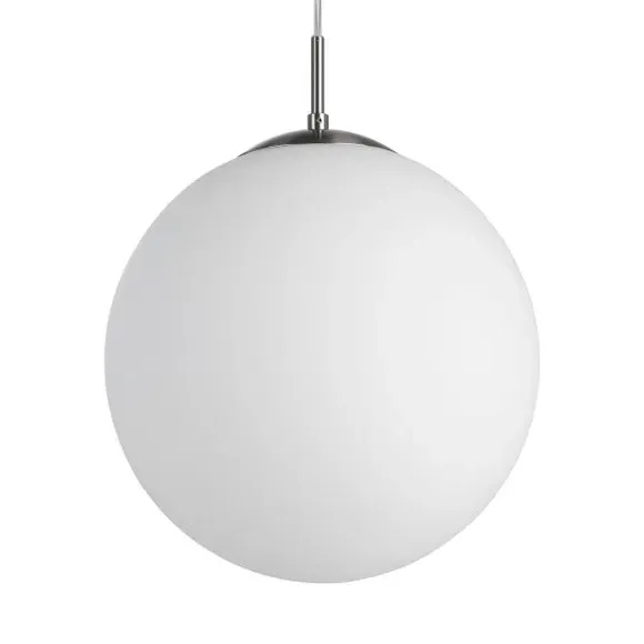Rondo Globe Pendant Light - Opal Matt, Glass alternate view