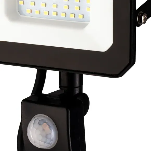 Risacca-E PIR Sensor Outdoor Flood Light - Black, Aluminium alternate view