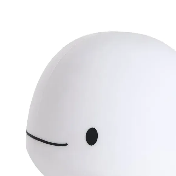 Whale LED Touch Night Light - White, Rechargeable alternate view