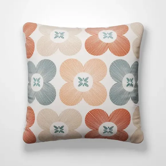 Daisy Cushion Cover - Pacific, Cotton alternate view