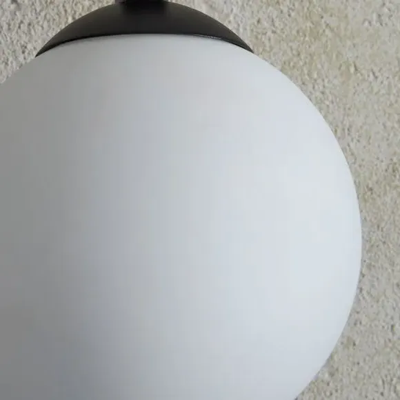 Tela Outdoor Wall Light - Black by Dunelm, image 3