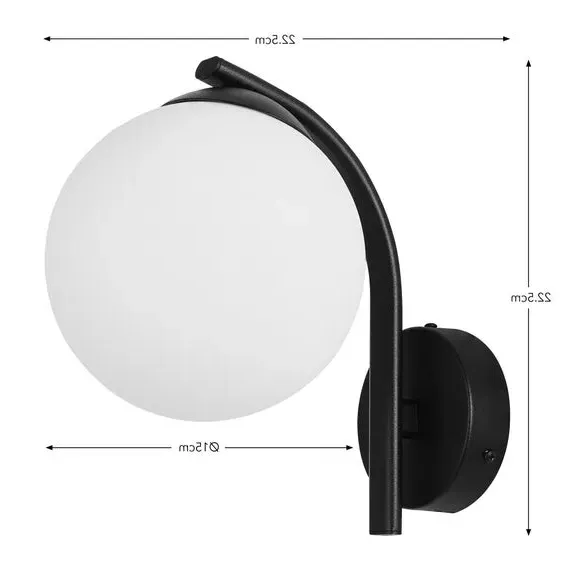 Tela Outdoor Wall Light - Black by Dunelm, image 6