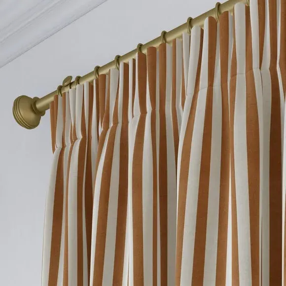 Elliot Made to Measure Curtains - Ginger, Cotton by Dunelm, image 4