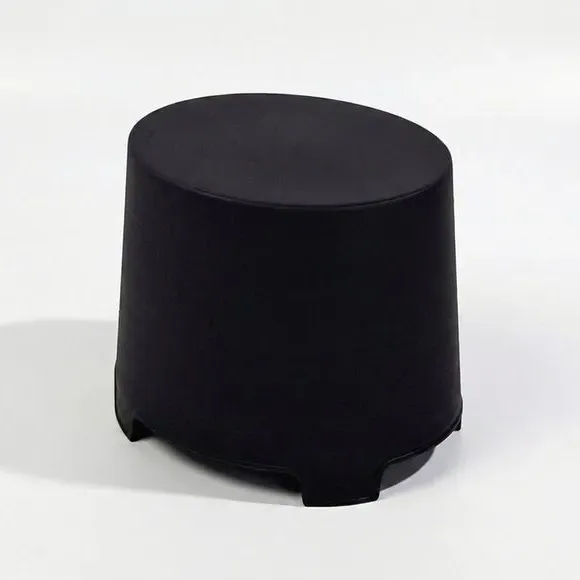 Loxley Side Table - Black, Plastic alternate view