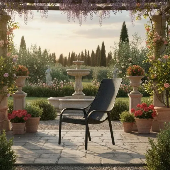 Nardi Net Lounge Chair - Anthracite, Glass-Fibre Reinforced Resin product