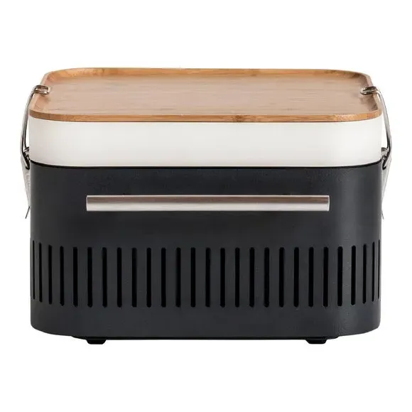 Cube Portable Charcoal BBQ - Grey alternate view