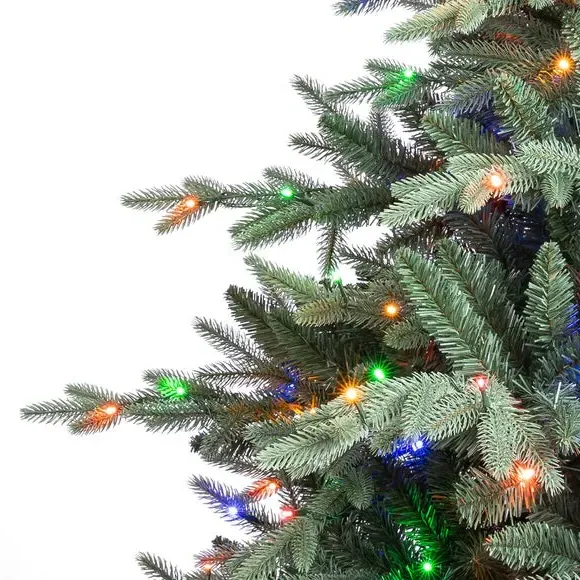Baytown Fir 7ft Pre-Lit Christmas Tree - Green alternate view