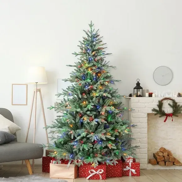 Baytown Fir 7ft Pre-Lit Christmas Tree - Green product