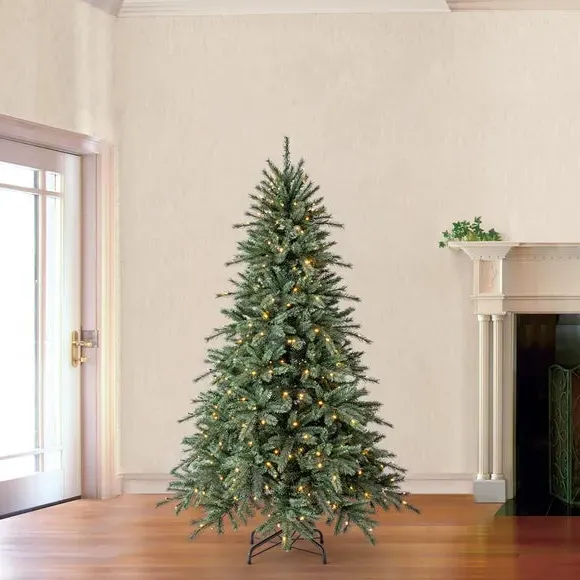 Indiana Spruce 6ft Pre-lit Christmas Tree - Green alternate view