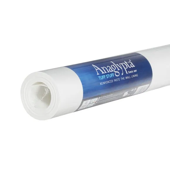 Anaglypta Tuff Stuff Lining Paper - White product