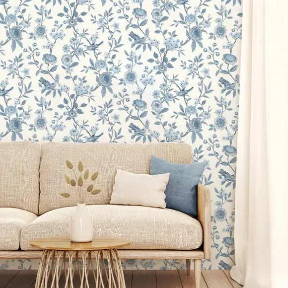 Eleanor Floral Wallpaper - Blue product