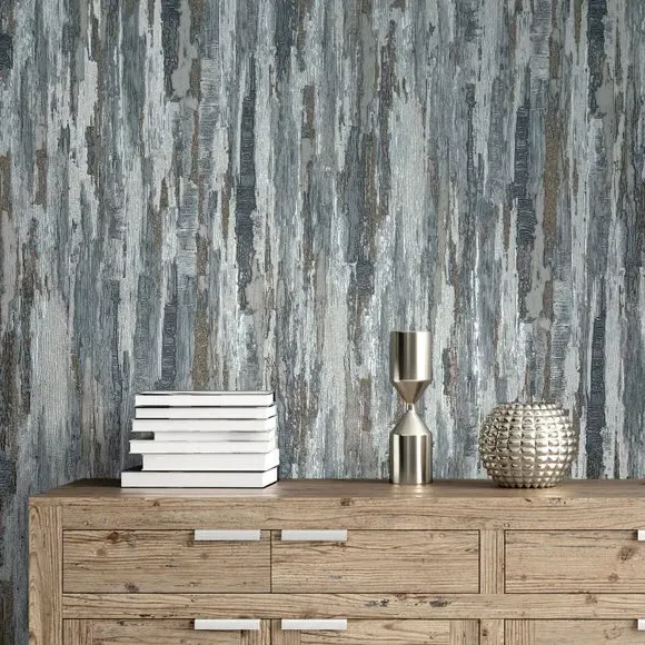 Gianni Texture Wallpaper - Blue product