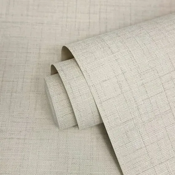 Larson Wallpaper - Stone, Blown Vinyl alternate view