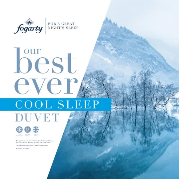 Cool Sleep 4.5 Tog Duvet - White, Cotton alternate view