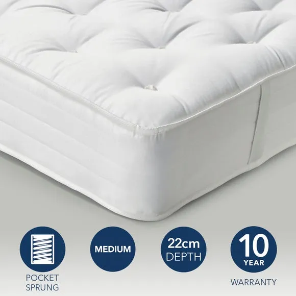 800 Pocket Sprung Mattress - White product