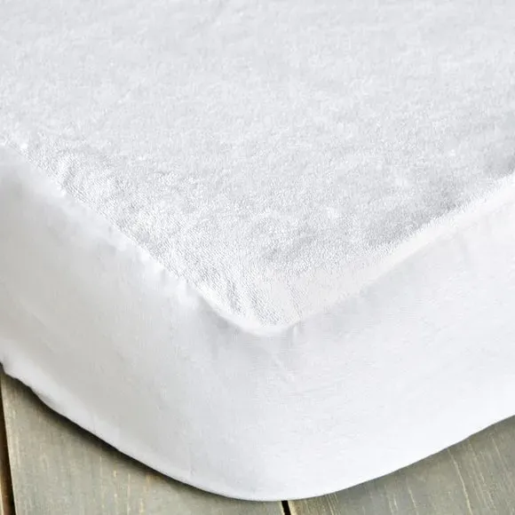 Fogarty Terry Towelling Waterproof Mattress Protector - White product