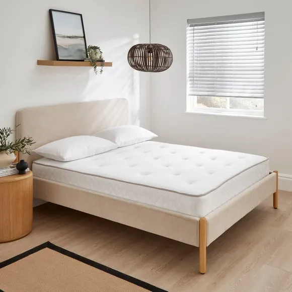 Open Coil Memory Foam Hybrid Mattress - White alternate view