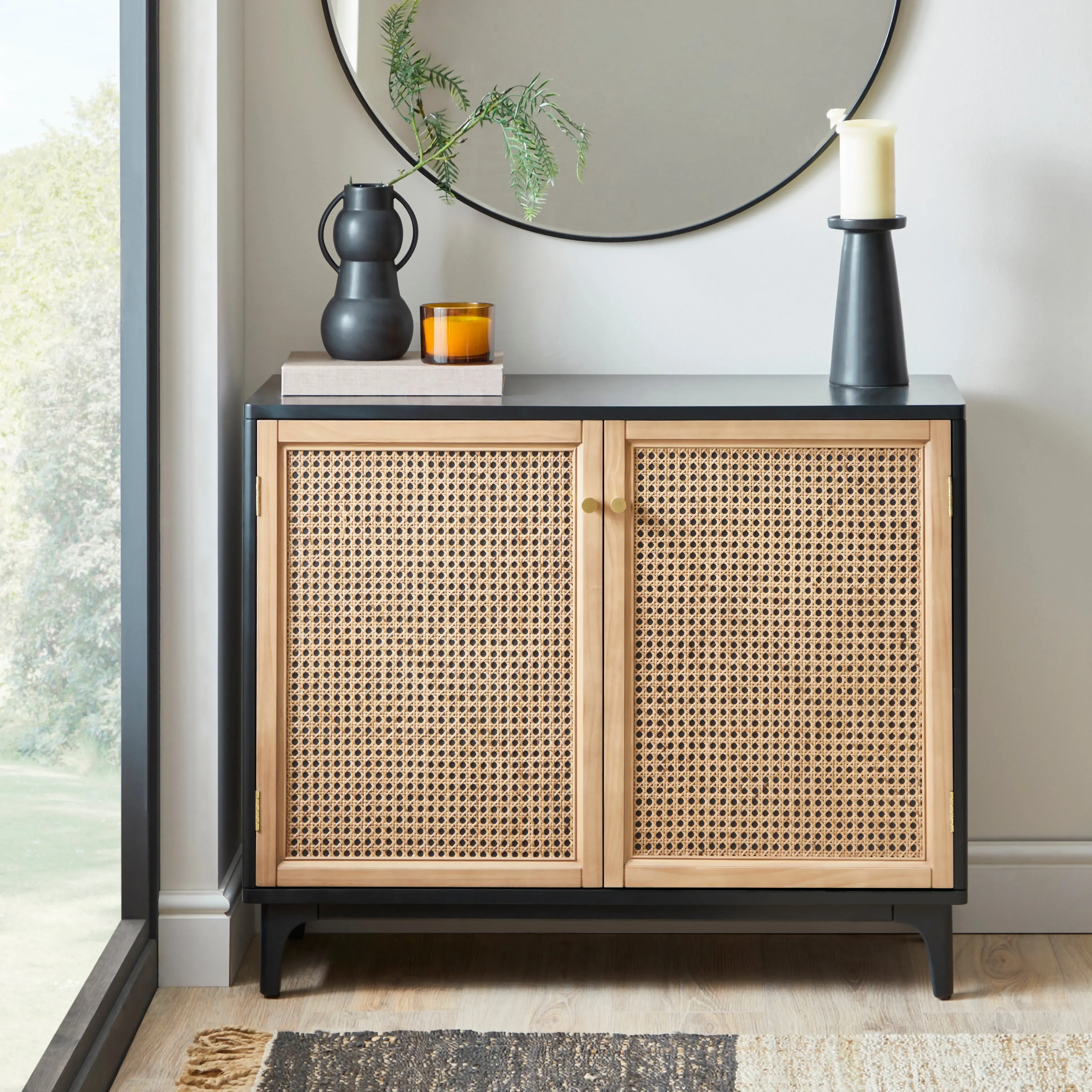 franco-small-sideboard-black image