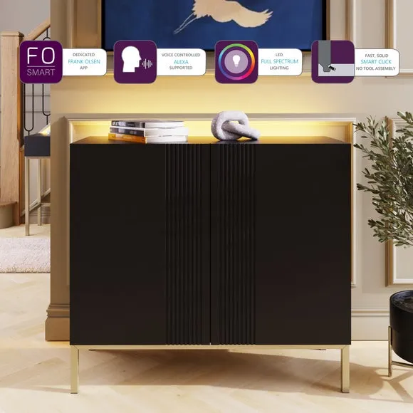 Iona Small Sideboard - Black alternate view