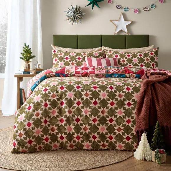 Fika Duvet Cover & Pillowcase Set - Multicolor, Polycotton alternate view