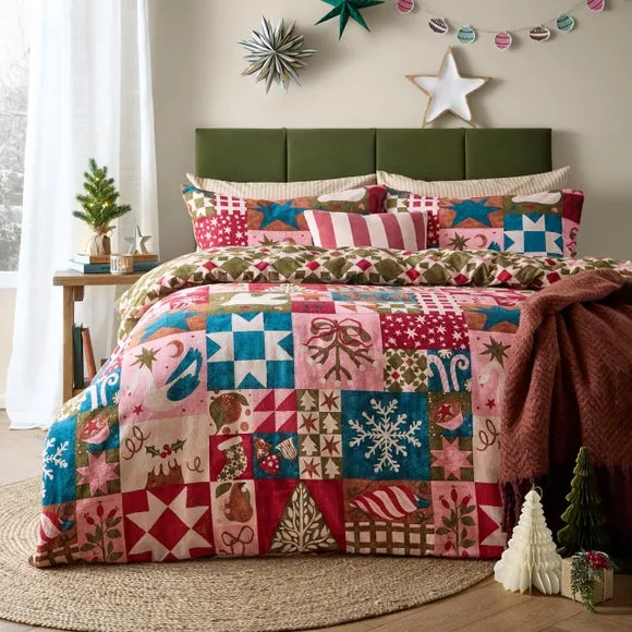 Fika Duvet Cover & Pillowcase Set - Multicolor, Polycotton product